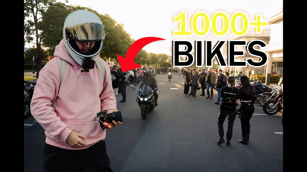 How I Photograph Brisbane Biggest Bike Meet