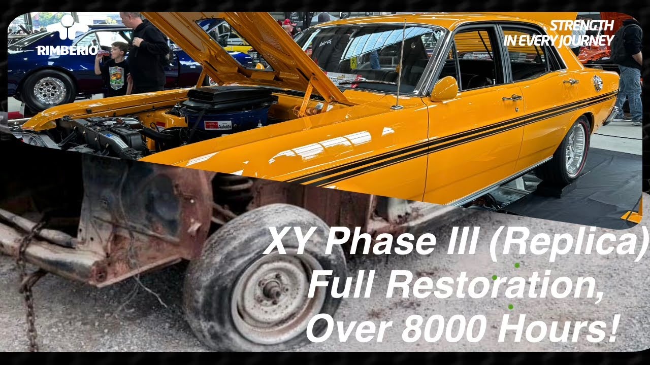Ford 1970 XY Phase III Falcon (Replica) - 8 year rotisserie project- they said it couldn't be fixed.