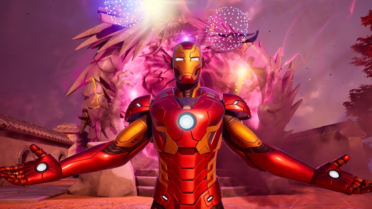 Iron Man (Alpha/Red & Gold) | Fortnite CH6S1 Showcase Gameplay