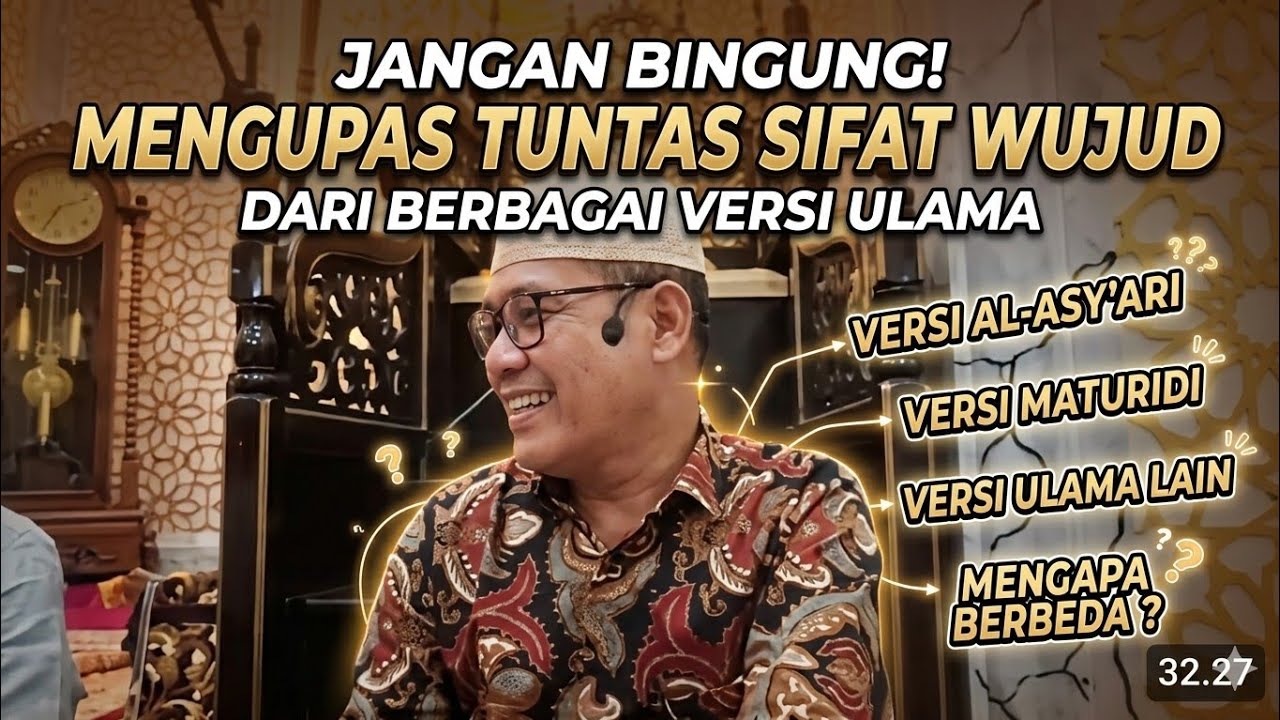 Wujud versi Al Asy'ari dan versi diluar Al Asy'ari 