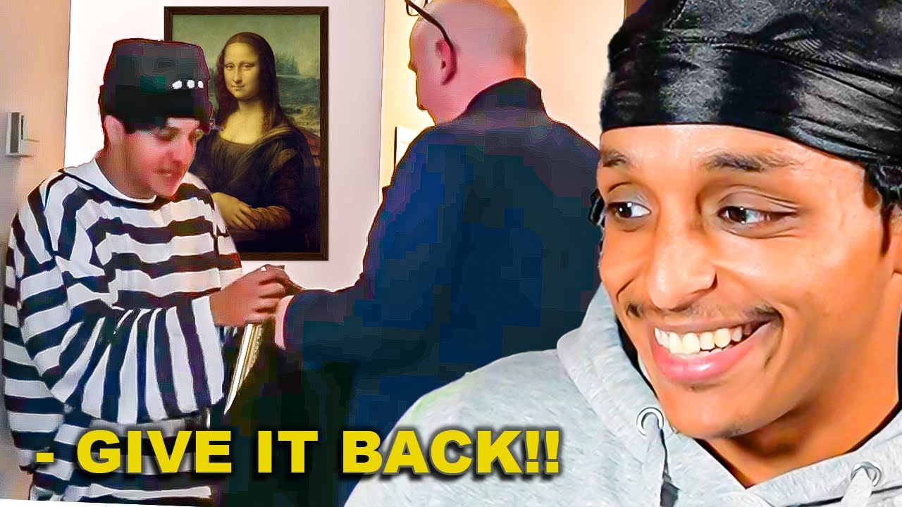 HE STOLE ART IN PLAIN SIGHT!