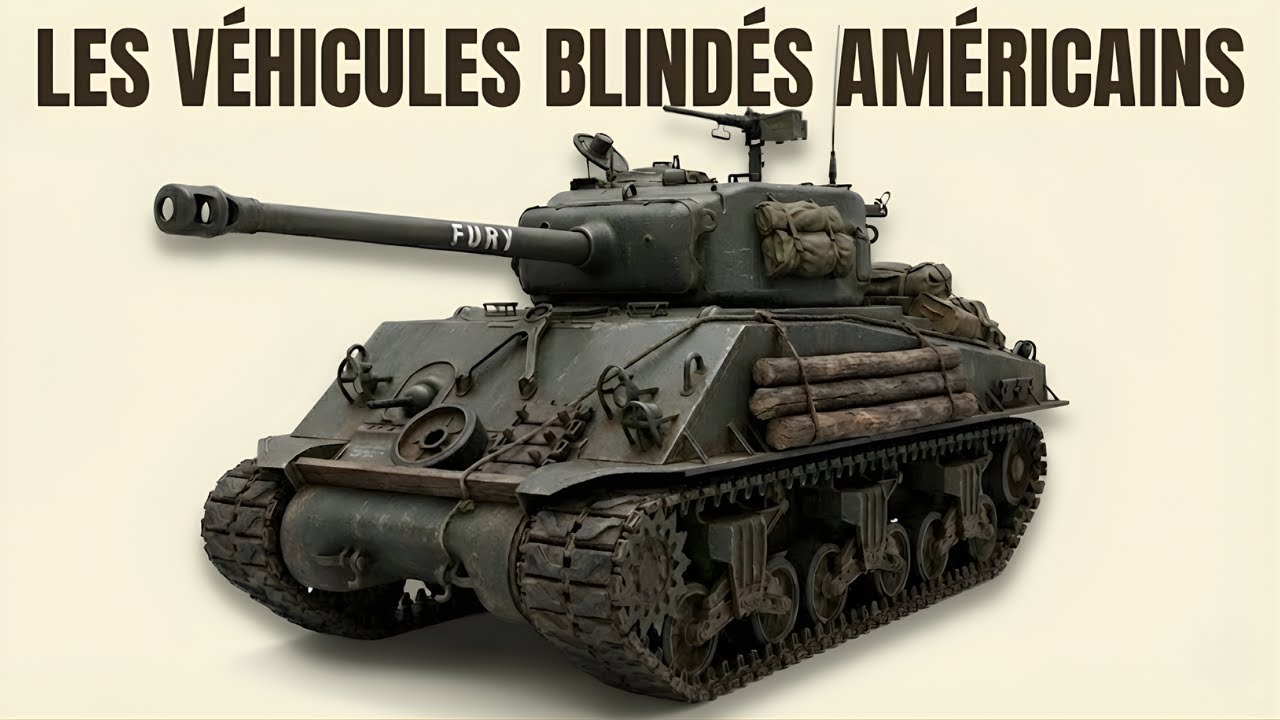 Tous les véhicules blindés américains de la Seconde Guerre mondiale