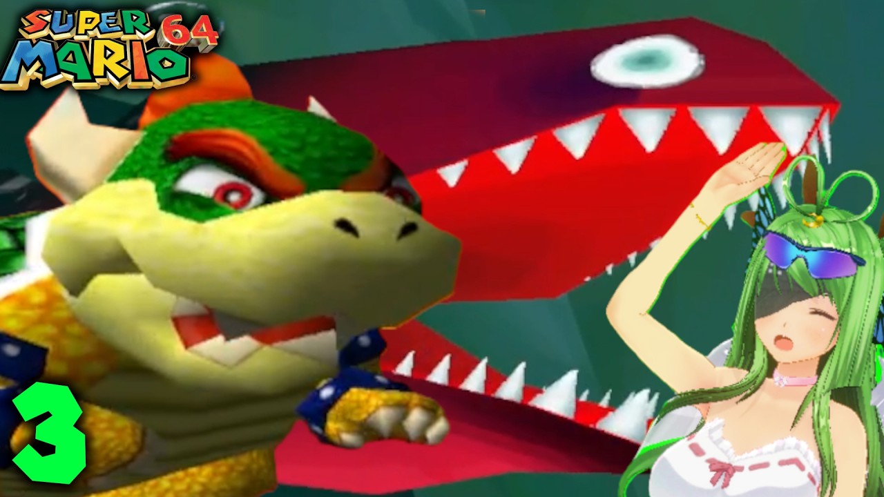 Bowser et Ses Monstres Sont Trop Dangereux - Super Mario 64 partie 3