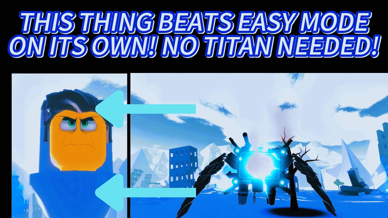 Soloing easy mode as Strider Cameraman 2.0 in UTF 2