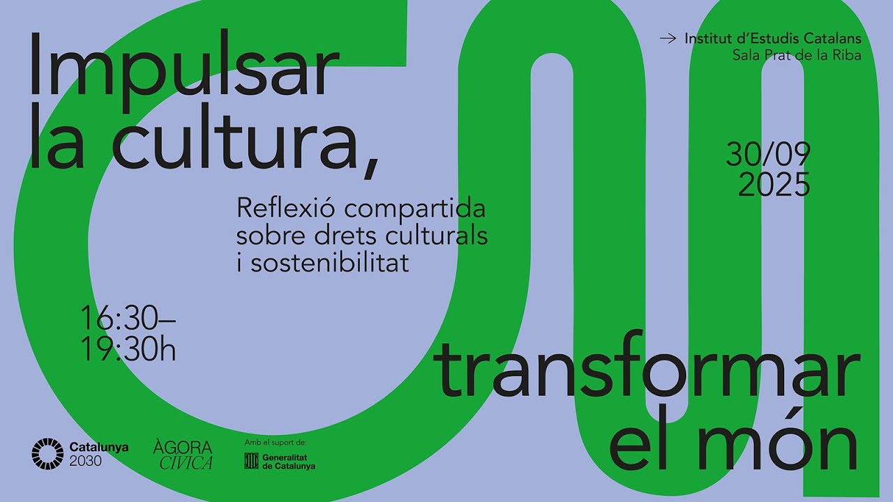 Impulsar la cultura, transformar el món | MONDIACULT 2025