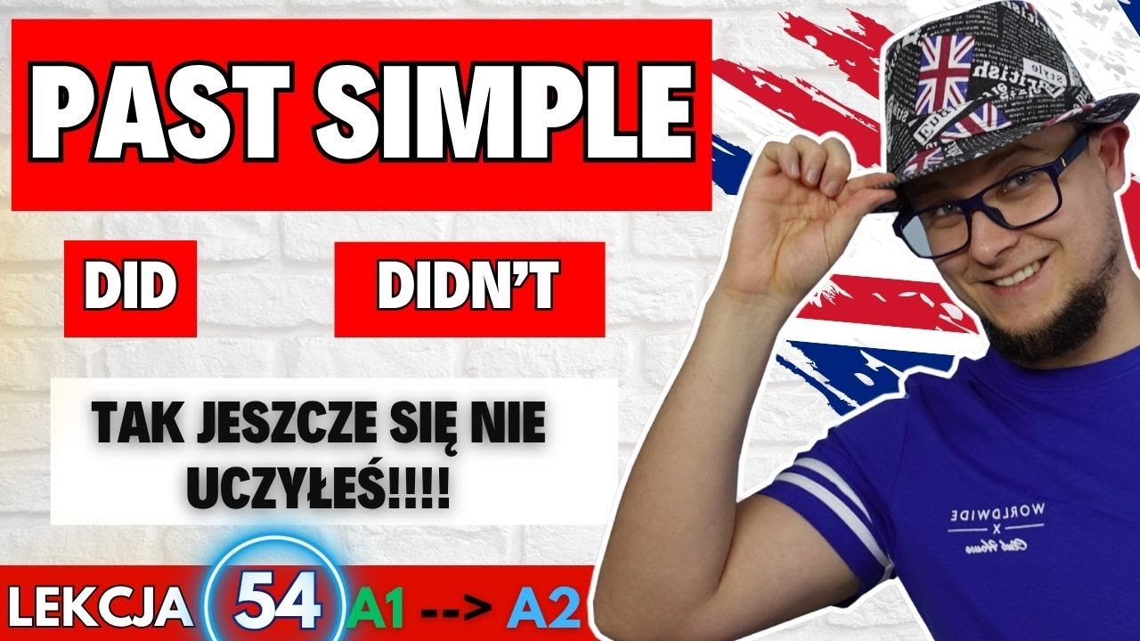Past Simple dla początkujących 🚀 DID &ndash; Tw&oacute;j Wehikuł Czasu do Przeszłości!