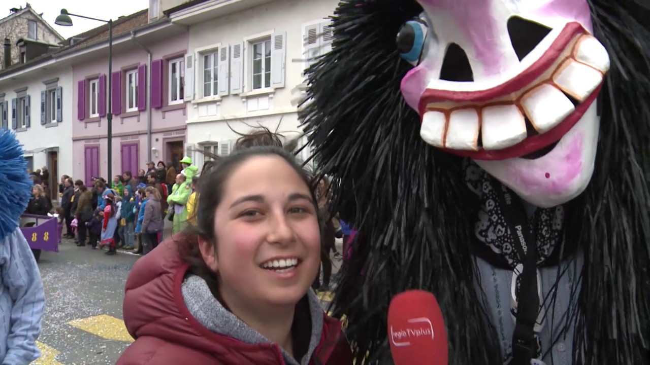 Fasnacht Sissach 2017. Eine Bündnerin an der Herrenfasnacht!
