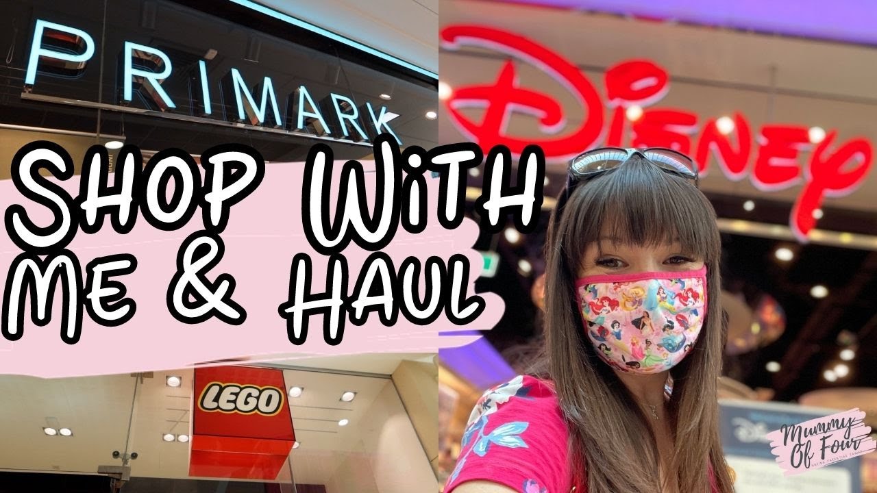 Come Shop With Me & Haul | Shop Disney, Primark, Lego Store | Mummy Of Four UK
