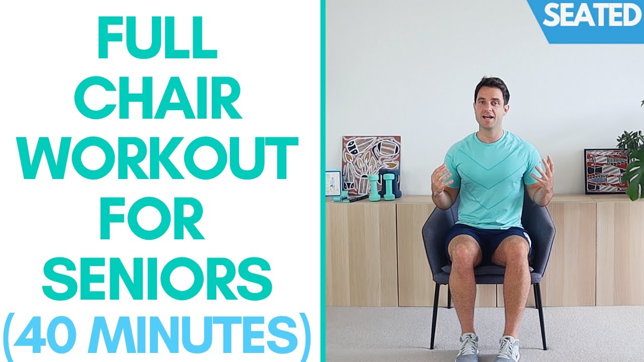 Full Chair Workout - No Equipment, Seated | More Life Health