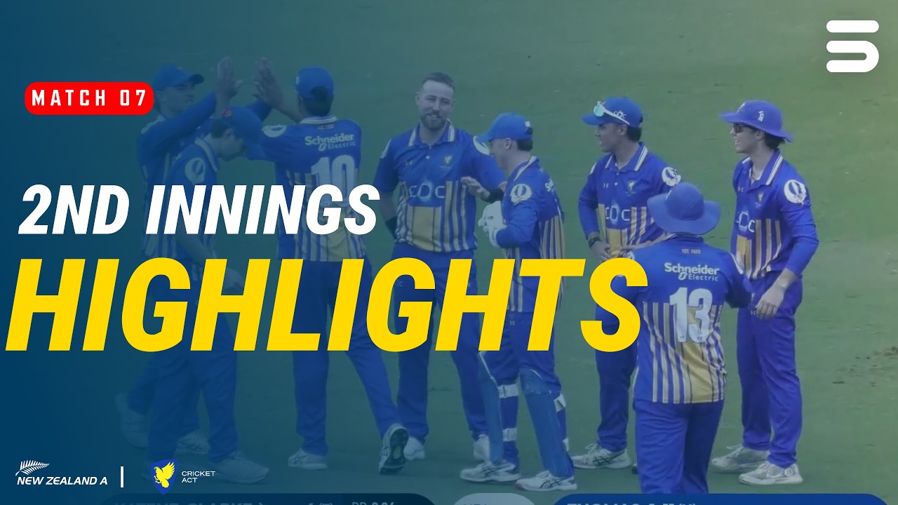 New Zealand A  Highlights | New Zealand A vs ACT Comets | Match 07 | Top End T20 2026 | ZP1H