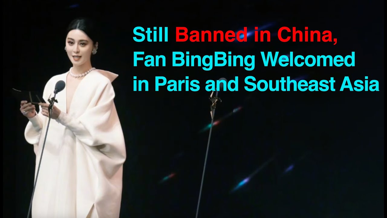 Still Banned in China, Fan BingBing Returns to Paris Fashion Week and Reps for Malaysia