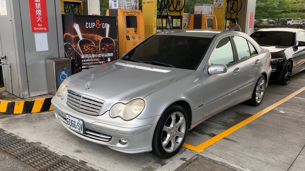 油耗測試 2006 BENZ C200 1.8 kompressor(第一回)W203 機械增壓