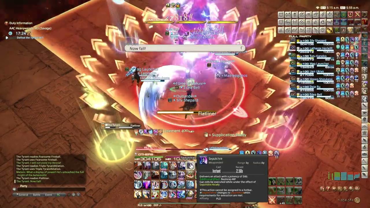 m11s - the tyrant (pld ot pov) | final fantasy xiv