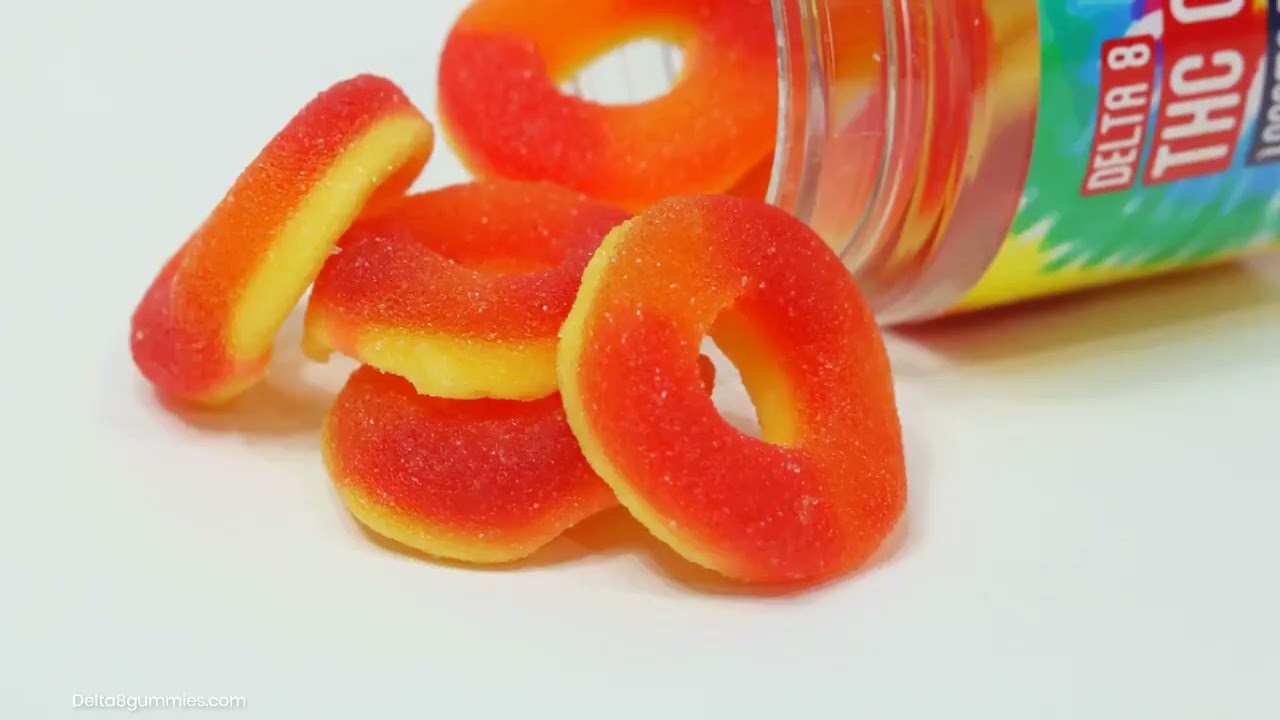 Delta 8 Peach Rings 1000mg Review