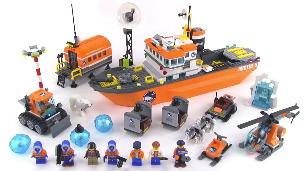 🔄 LEGO City 2014 Arctic Icebreaker set 60062 review! (re-upload)