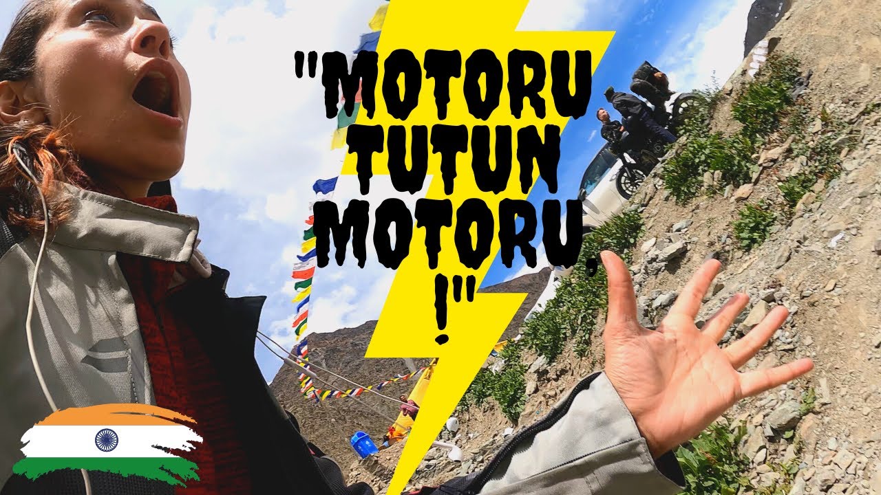 Lan Motor Gittiii!....Keylong'dan Sarchu'ya B1 /Hindistan  Motovlog #35