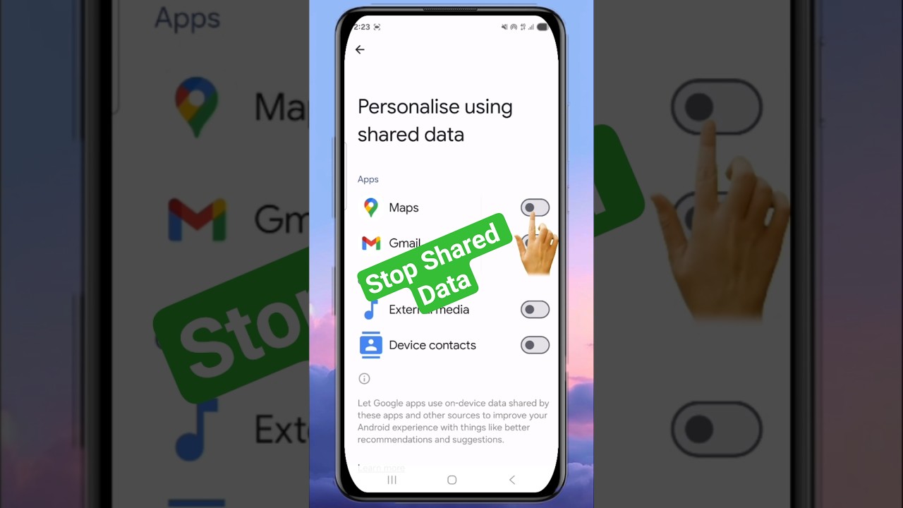 Stop Google from Sharing Your Data 📵 | Mobile Privacy Settings Guide
