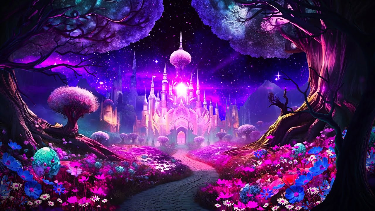 Magical Night 💜 Fall Asleep In Under 5 Minutes 🎵 Soothing Relaxing Sleep Music