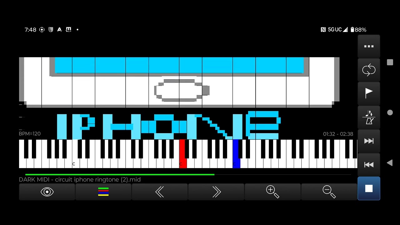 Dark MIDI - Circuit iPHONE Ringtone