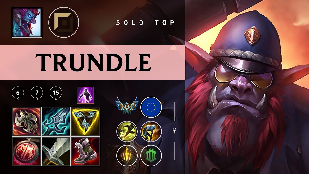 Trundle Top vs Kled - EUW Challenger Patch 26.03