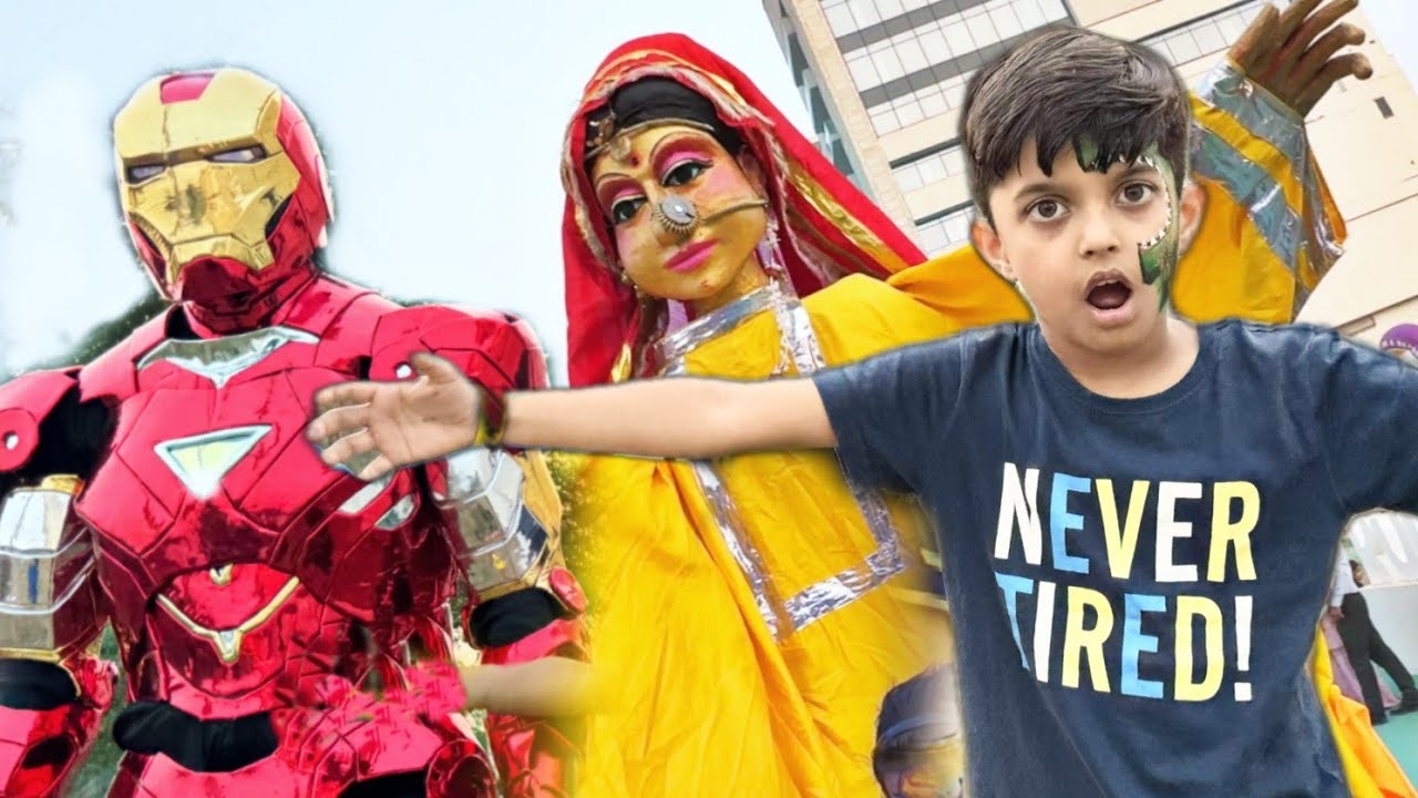 Mele Me Superheros ki Ladai ho gayi 😱 | Kudukoo Fest Aria Mall | Yaatri