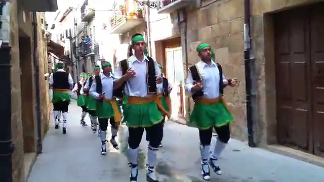 Paloteado de Cabanillas en Laguardia. Pasacalles
