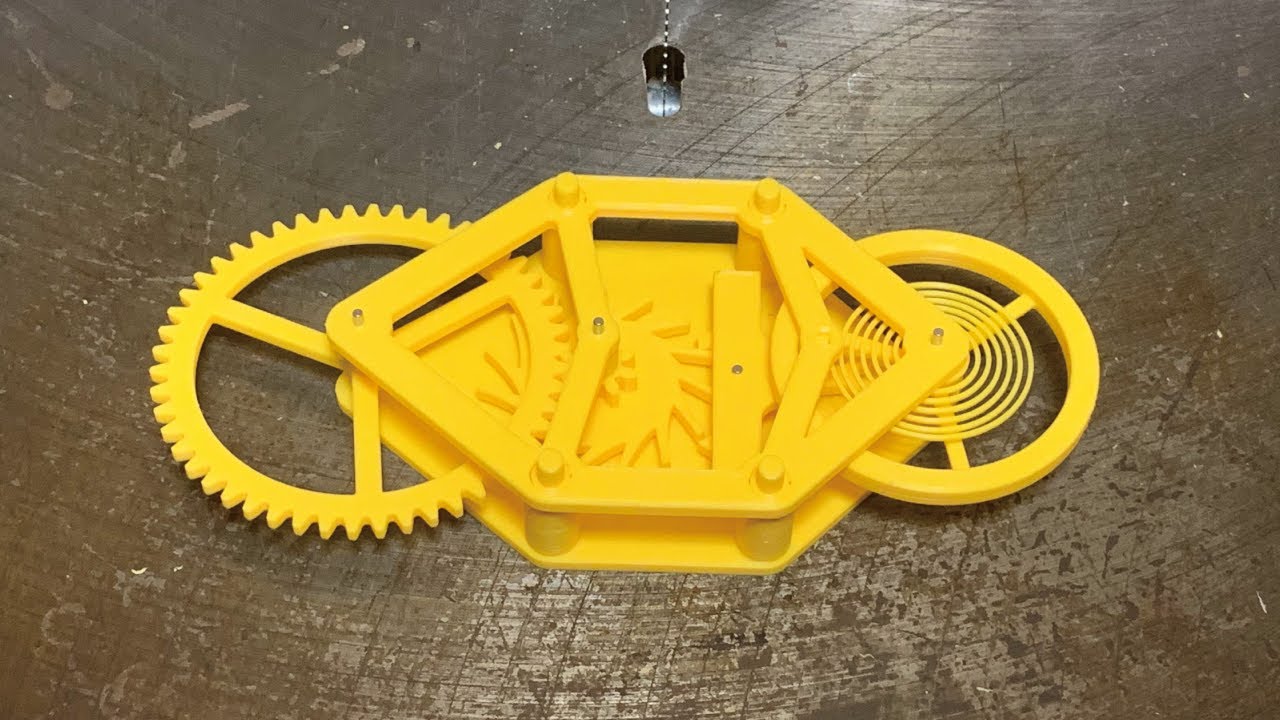 3Dプリンターで脱進機を作ってみた