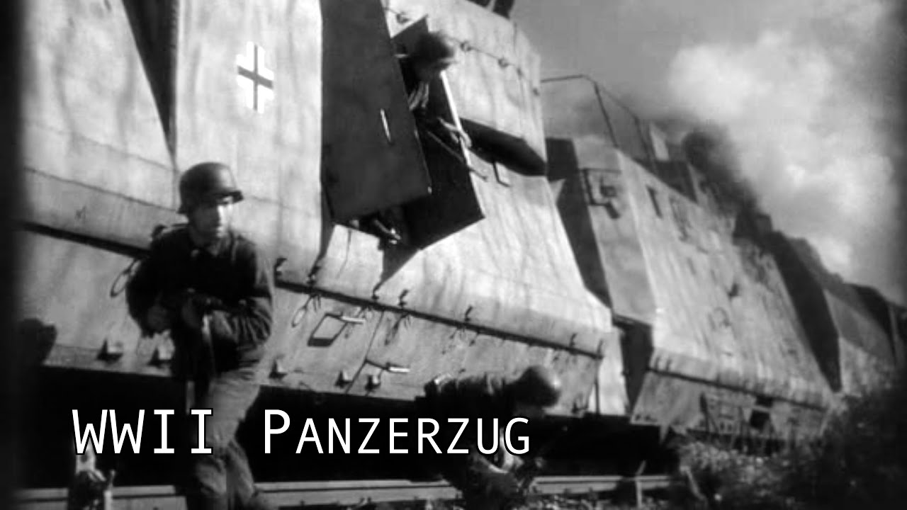 Inside a German WWII Panzerzug under attack by the French resistance