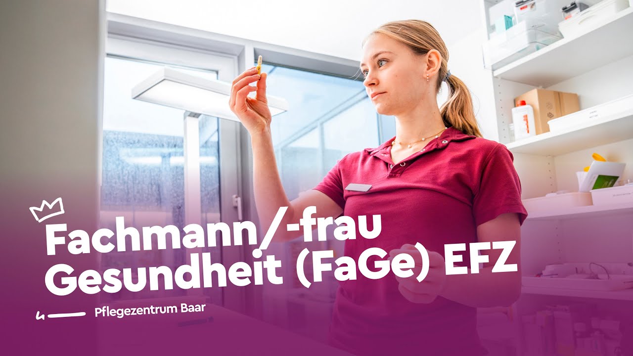 Pflege mit Herz und Fachwissen im Pflegezentrum Baar | Lehrstellenvideo | Yousty