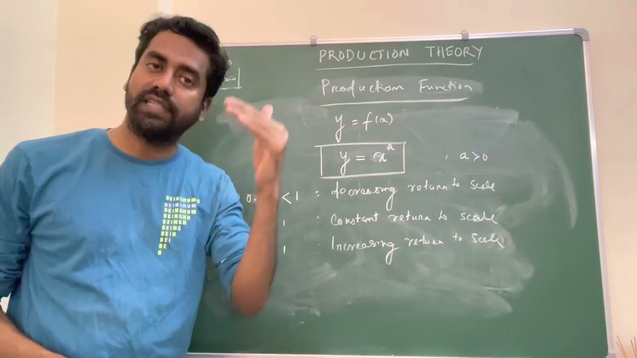 Production Function || KVS PGT Economics Demo Class #kvs #kvspgt #kvspgteconomics #kvsinterview