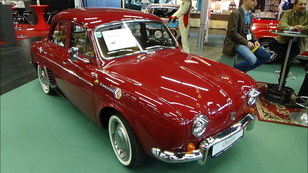 1968 - Renault Dauphine Gordini- Exterior and Interior - Classic Expo Salzburg 2015