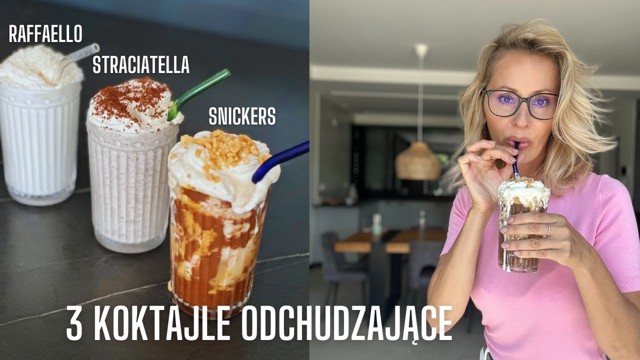 3 szybkie koktajle odchudzające! Bez odżywki białkowej👌KETO, LOW CARB, BEZ CUKRU