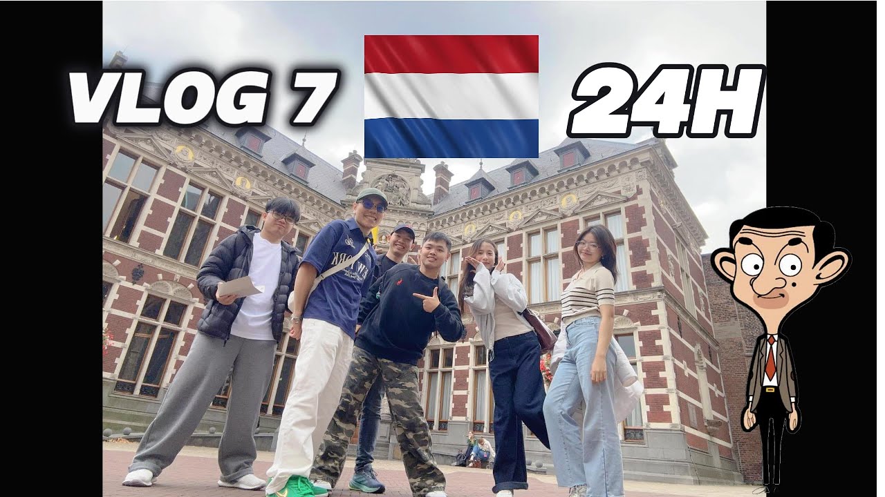 VLOG 7: DU HỌC SINH HÀ LAN LÊN THÀNH PHỐ VÀ CÁI KẾT | DUTCHEN STUDENTS GO TO THE CITY AND THE END