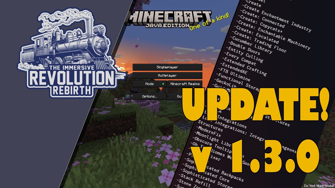 The Immersive Revolution - Update 1.3.0
