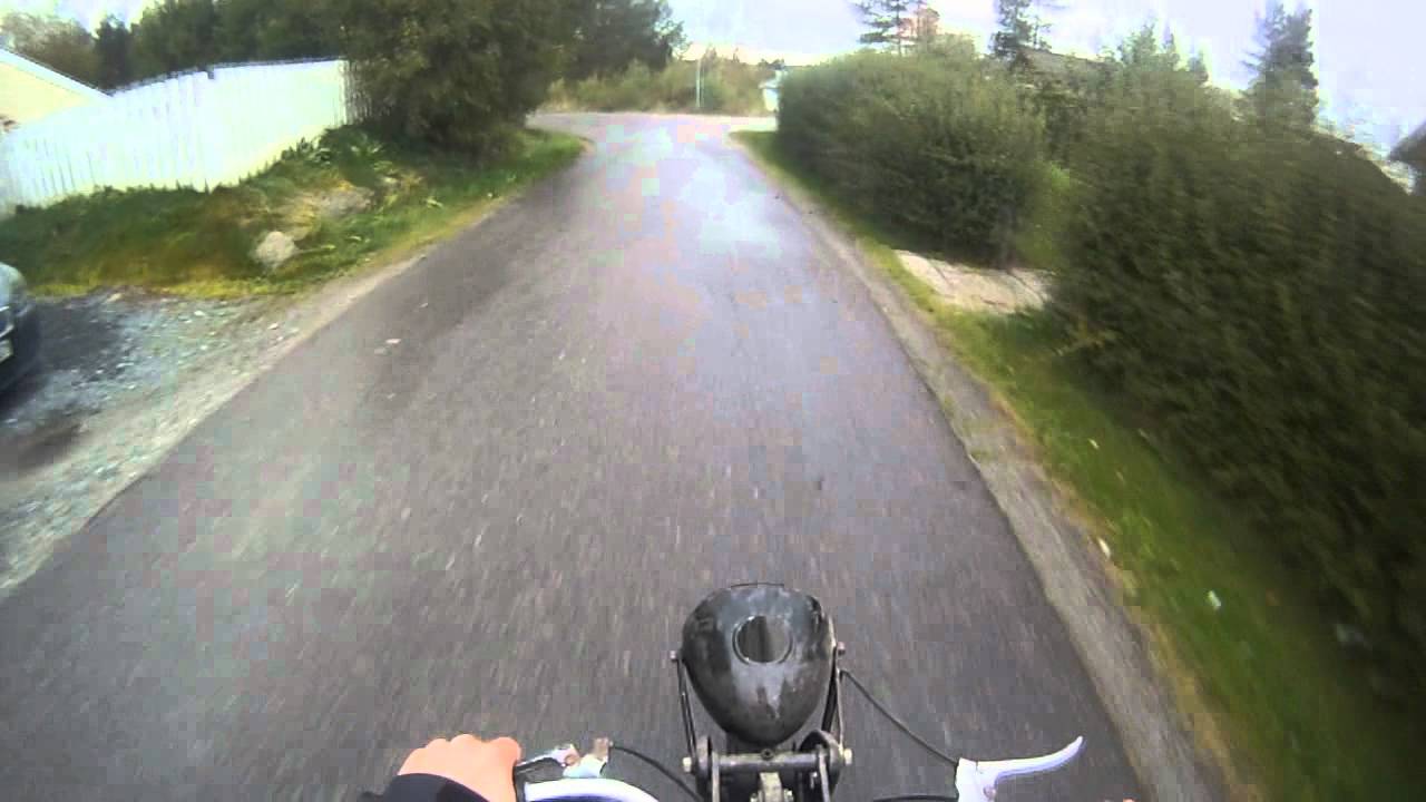 Royal Enfield flying flea 1946/47 (GoPro) (POV)