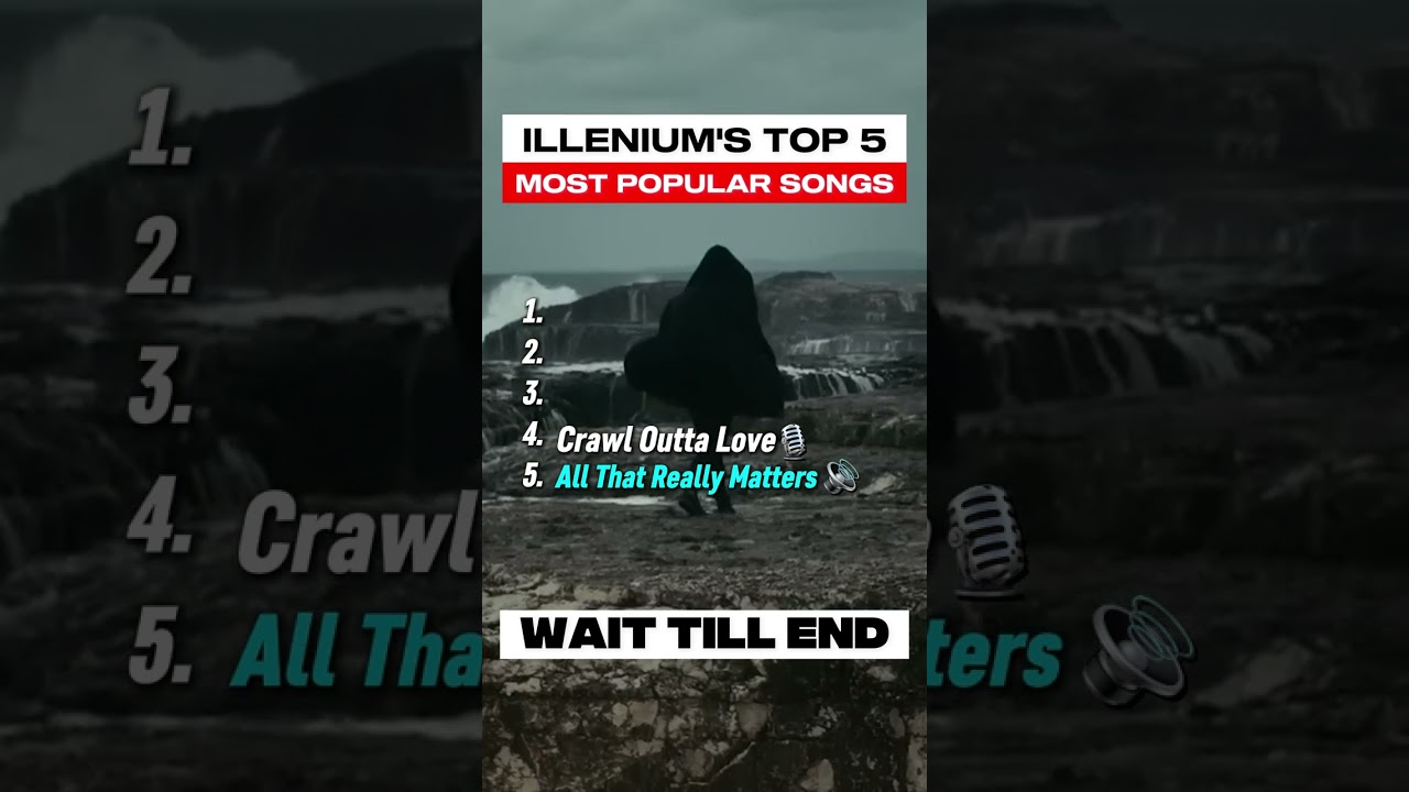 Illenium's Top 5 MOST POPULAR Songs 🔥🎶