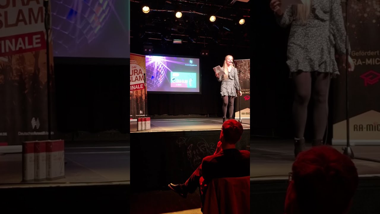 Finale DAV Jura-Slam 2025: Elina aus Leipzig