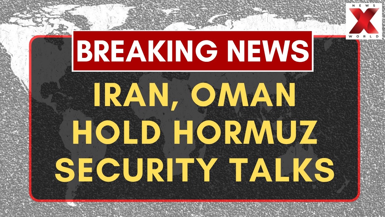 Iran And Oman Hold Strait Of Hormuz Maritime Security Talks In Muscat | NewsX World