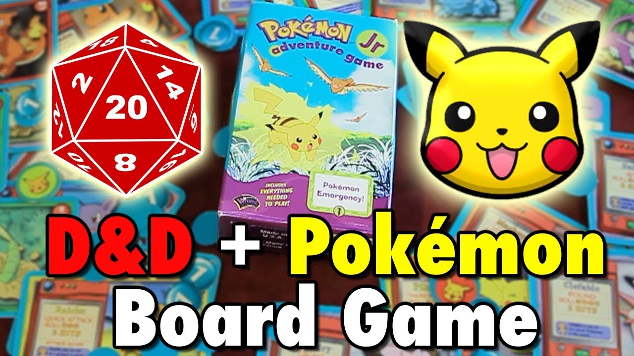 Настольная игра D&D + Pokémon 90-х