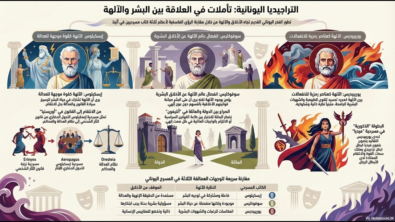 تطور التراجيديا الإغريقية
