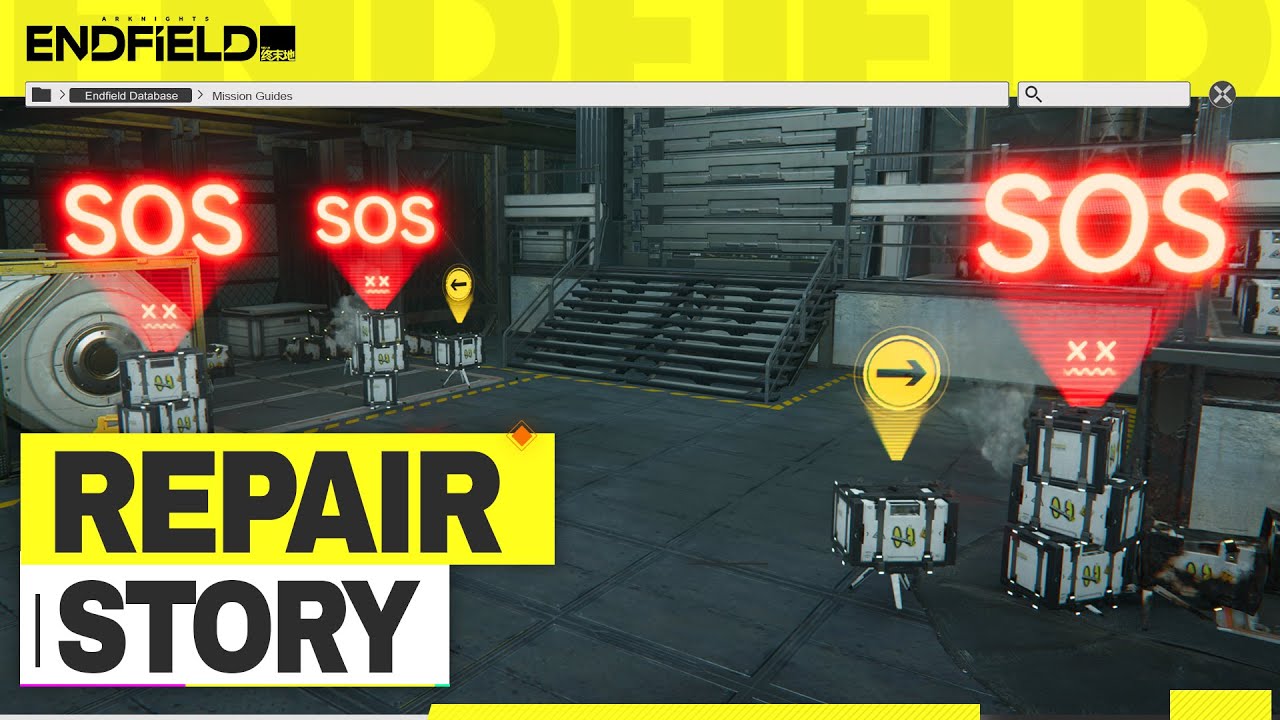 Repair Story - Delta Bot Fix | Exploration Mission【Arknights: Endfield】
