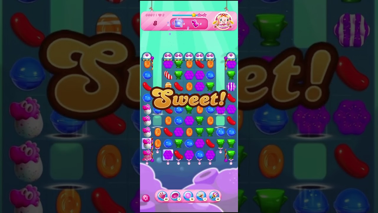 Candy Crush saga level 6001