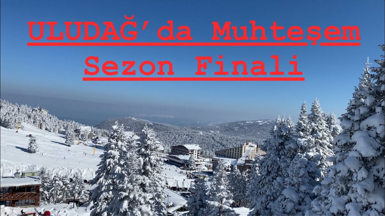 Uludağ - Tutyeli ve Maden pistleri (4K)