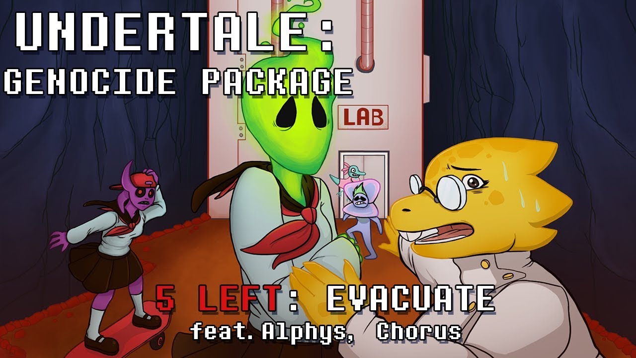 Undertale - Пак Геноцид - Эвакуация