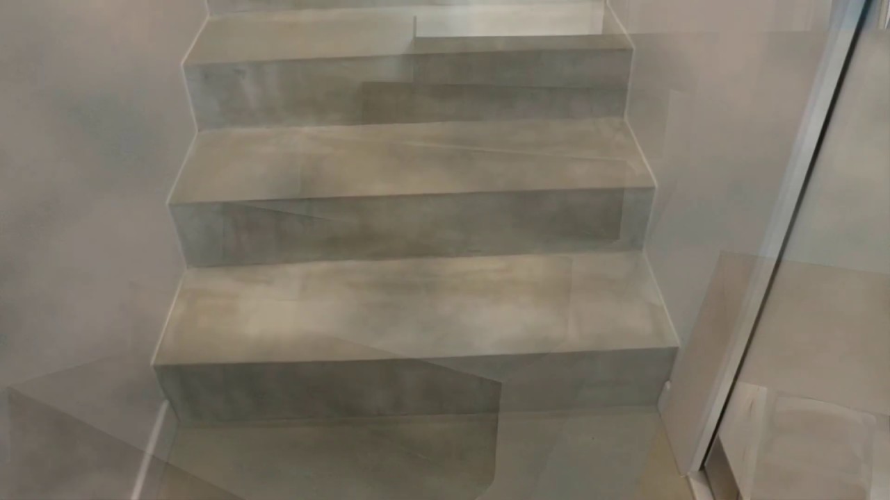 Scala in Microcemento Rivestimento Moderno