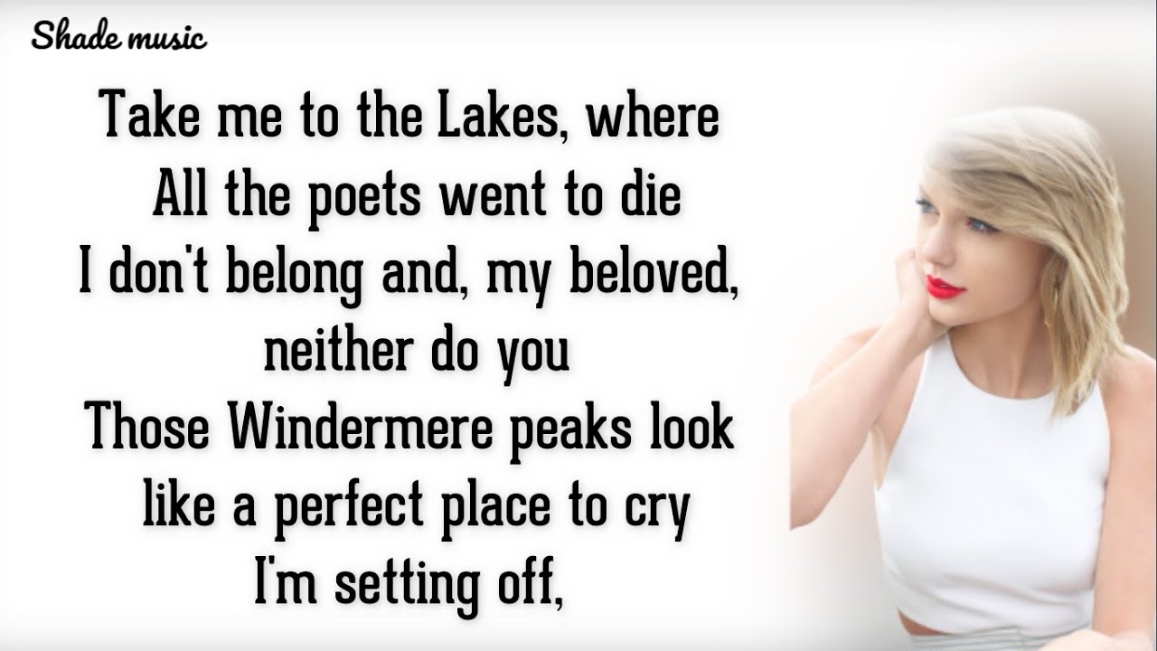 Taylor Swift - The Lakes [HD Lyrics]