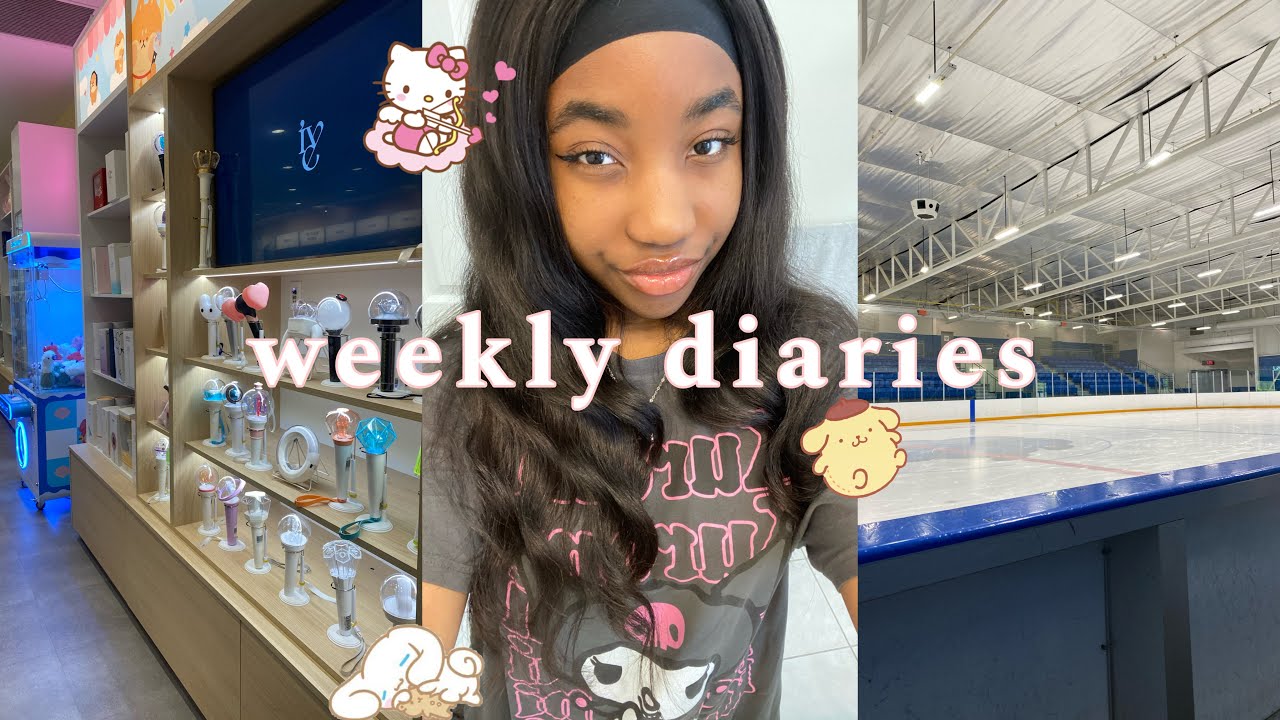 ✧˚༘⋆｡˚summer diaries s2 ep1; thrifting, ice skating, kpop store, new hair….