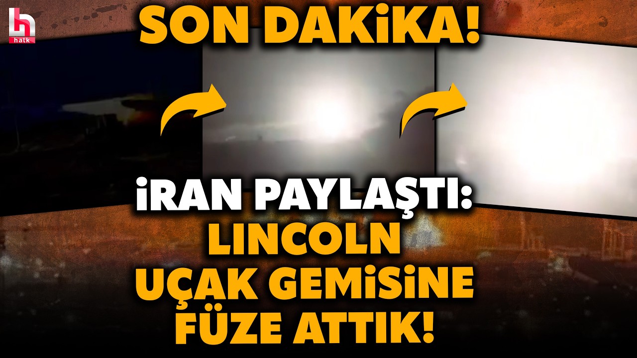 SON DAKİKA! İran saldırı anlarını paylaştı! 