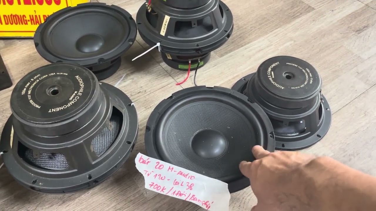 Xả hàng bass rời 30 20cm   tép neo giá rẻ   LH 0939 612 666