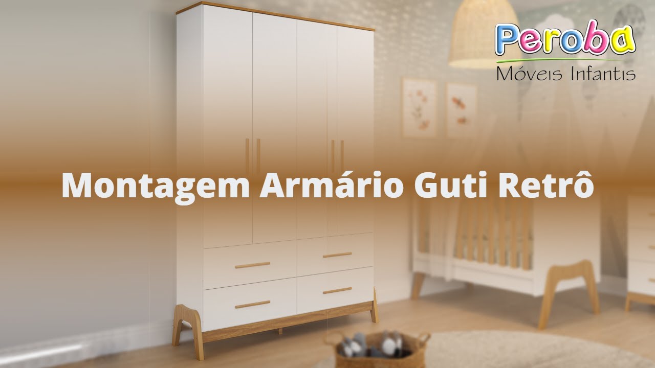 Montagem Armário Guti Retrô